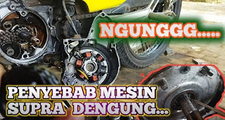 motor bunyi dengung saat digas